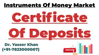 Certificate Of Deposits [upl. by Sivehc530]