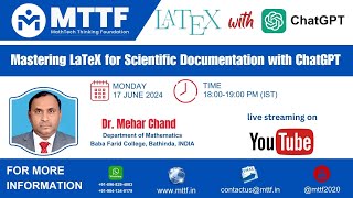 Mastering LaTeX for Scientific Documentation with ChatGPT  LeTeX  Scientific Documentation [upl. by Bil]