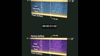 Fluid Viscosity Animation [upl. by Kym]