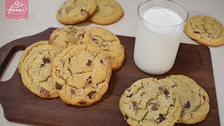 Las mejores galletas con chispas de chocolate 🍪♥️  Fersi Postres [upl. by Simonsen]