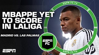 FULL REACTION Kylian Mbappes struggles continue as Real Madrid DRAW with Las Palmas  ESPN FC [upl. by Atirat]