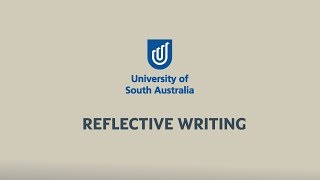 Study Help Reflective Writing [upl. by Norrej264]