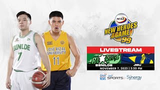 NCAA Season 99  JRU vs Benilde Mens Basketball  LIVESTREAM  Replay [upl. by Noiramaj]