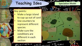 GCSE Biology Teaching evolution using a large model [upl. by Petrine]