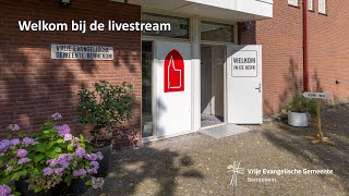 Kerkdienst bij de Vrije Evangelische Gemeente Bennekom 22 september 2024 [upl. by Itram]