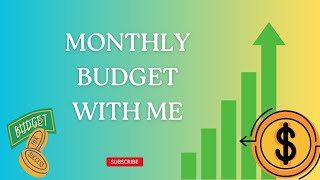 Monthly Budget With Me  Oct 24  One Month Ahead  Updating the Budget [upl. by Meekyh]