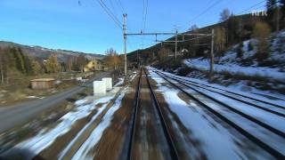 Train Norway  Bergens Banen 36 HD [upl. by Naivat]