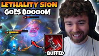 LETHALITY SION GOES BOOOM after the BIG BUFFS [upl. by Orva]