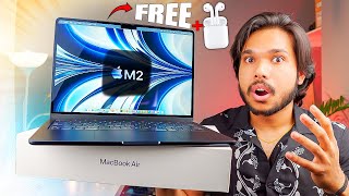 Apple Macbook Air M2 Unboxing Blue Color 99K Only [upl. by Asela932]