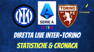 ⬛🟦 Internazionale  Torino 🟥 in diretta live con statistiche e cronaca in tempo reale ⚽ 🥅 [upl. by Ahsonek]