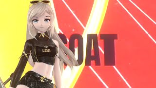 KDA THE BADDEST  blender eevee  levi j [upl. by Gee]