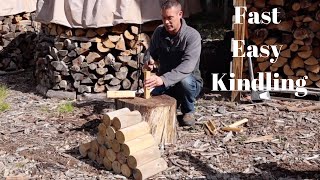 How to make kindling [upl. by Neelac]