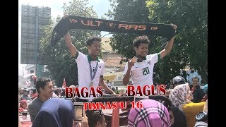 Bagas dan Bagus Timnas U16  Kirab Penyambutan di Alun Alun Magelang [upl. by Zullo]