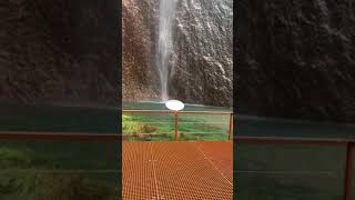 Waterfall on Uluru during the Rain [upl. by Alyled]