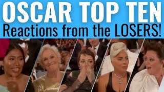 Top 10 Oscar LOSING Reactions OF ALL TIME [upl. by Enrol]