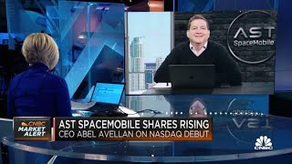 AST SpaceMobile CEO on competition and spacebased broadband [upl. by Burnsed]