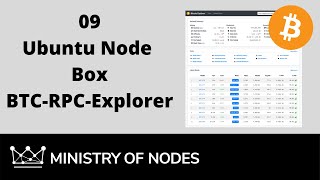 Node Box Guide 09  BTC RPC Explorer [upl. by Ahsineg]