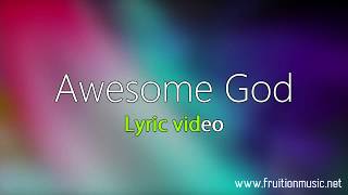 Awesome God Medium Key Worship Song Instrumental Track [upl. by Anuhsal929]