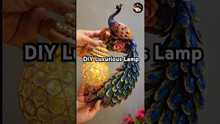 DIY LUXURIOUS Lamp for Diwali Home Decor shorts diy craft youtubeshorts art Kalyaniscorner [upl. by Ellemrac301]