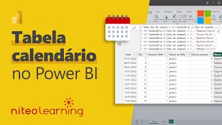 Como criar uma TABELA CALENDÁRIO no POWER BI [upl. by Imled]