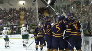 Highlights Quinnipiac mens ice hockey vs Vermont 101318 [upl. by Knowland867]