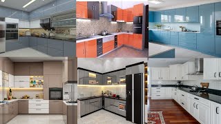 Kitchen Cabinet Color Ideas  Modular Kitchen  Kitchen Cabinet Design  Kitchen Design  2024 [upl. by Arabel]