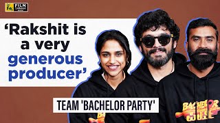 Team Bachelor Party interview with Sonu Venugopal  Diganth Yogi Siri Ravikumar  Rakshit Shetty [upl. by Bigford]