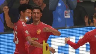 Saliba 1st goal for United [upl. by Marsh]