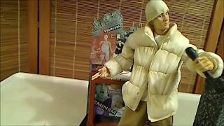 Art Asylum Eminem Action Figure Review [upl. by Ulises]