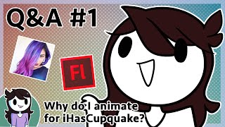 QampA 1 Why do I Animate for iHasCupquake [upl. by Kenzi]