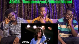 FIRST TIME HEARING ACDC  Thunderstruck Official Video REACTION [upl. by Nogas]