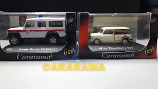 CARARAMA LAND ROVER DEFENDER amp MINI TRAVELLERS VAN [upl. by Nilat]