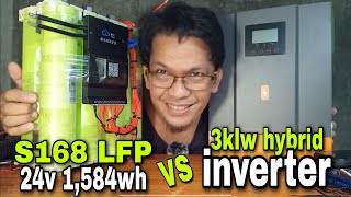 MAKUNAT KAYA PAG NAKA 24V ANG S168 LFP  DIY LIFEPO4 battery 1500 wh [upl. by Elmajian]