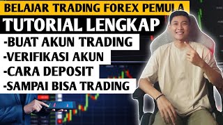 CARA TRADING FOREX DI BROKER EXNESS UNTUK PEMULA [upl. by Tamarra]