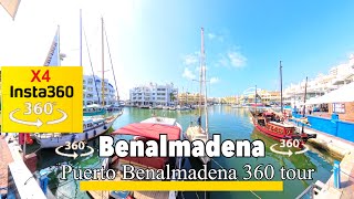 Benalmadena Puerto Benalmadena immersive 360 VR experience It’s September 2024 have a look around [upl. by Jaynell]