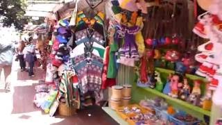 Los Angeles California  Olvera Street HD 2016 [upl. by Neelrahc]