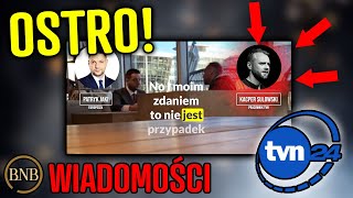 DZIENNIKARZ TVN NAGRANY TAKIEGO SKANDALU JESZCZE NIE BYŁO  krótki film o życiu [upl. by Irrabaj]