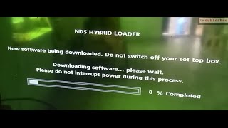 NDS HYBRID LOADER Downloading New software for your Airtel Digital TV HD Set top box [upl. by Gaves]