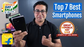 Top 7 Best Phones in Flipkart amp Amazon Republic Day Sale 2024 I [upl. by Aniraz]