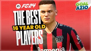 Best 16 YEAR OLD PLAYERS To Sign on FC24 Manager Career [upl. by Dich]