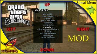 How to install Cheat Menu Mod And Cleo in GTA San Andreas Android  Hindi Urdu [upl. by Enyrat]