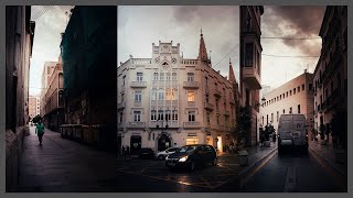 MOODY POV Street Photography in SPAIN cinematic [upl. by Airrej]