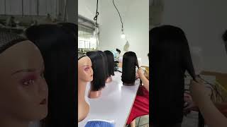 How to make straight style wig in berrys fashion hair factory berrysfashionhair berrysfashion [upl. by Dannye]