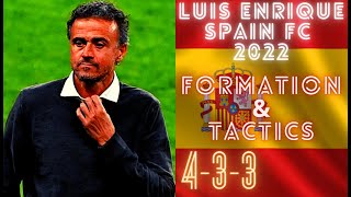 FIFA 22 HOW TO PLAY LIKE LUIS ENRIQUE SPAIN FC 2022 FORMATION amp TACTICS [upl. by Voletta324]