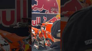 AP AND SEXTONS KTMs IN THE PITS AT SUPERCROSS [upl. by Dlonra159]