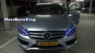 2016 Mercedes Benz C Class AIRMATIC Air Suspension Klasse C200 Review W205 [upl. by Eiram]