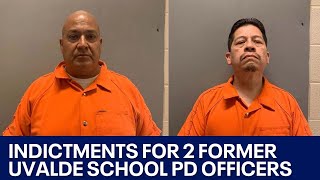 Former Uvalde school PD officers indicted on charges related to school shooting  FOX 7 Austin [upl. by Aoh]