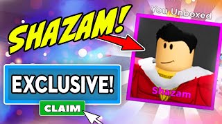 EXCLUSIVE CODE MILO GOT SHAZAM AND BEAT INFINITE MODE in SUPERHERO TOWER DEFENSE  Roblox [upl. by Ogaitnas]