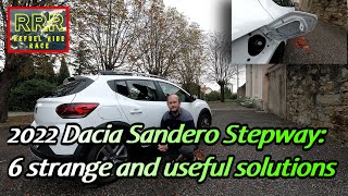 2022 Dacia Sandero Stepway 6 strange and useful solutions [upl. by Lorinda]