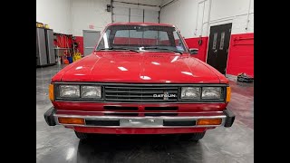 1980 DatsunNissan HG 720 – 2Dr 7’ Pick Up ONE OWNER 25k Miles [upl. by Eerrehs]